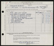 Entry card for Zelenko, Charles N. for the 1960 May Show.