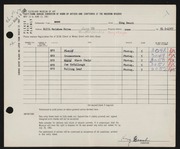 Entry card for Beach, King D., Jr. for the 1961 May Show.