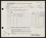 Entry card for Arnold, Paul B. for the 1963 May Show.