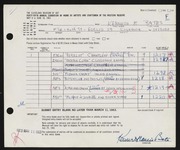 Entry card for Bates, Kenneth F. for the 1963 May Show.