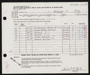 Entry card for Fyhr, Herbert T. for the 1963 May Show.