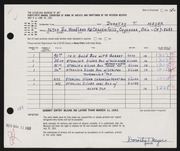 Entry card for Meyer, Dorothy T. for the 1963 May Show.