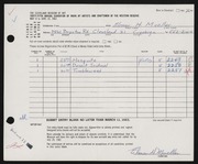 Entry card for Mueller, Elmer for the 1963 May Show.