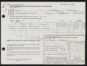 Entry card for Hlobeczy, Nicholas for the 1964 May Show.