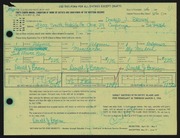 Entry card for Brown, Donald John for the 1966 May Show.