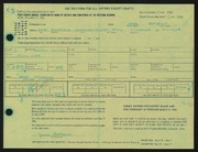 Entry card for Mathews, Jane for the 1966 May Show.
