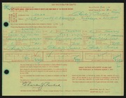 Entry card for Pavlick, Charles John for the 1966 May Show.