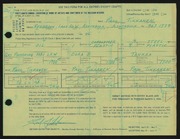 Entry card for Tikkanen, Paul for the 1966 May Show.