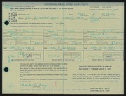 Entry card for DeBracy, Charles D. for the 1967 May Show.