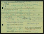 Entry card for Dendler, Royce for the 1968 May Show.