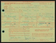 Entry card for Goo, Gwen-Lin for the 1968 May Show.