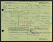 Entry card for Lang, Rodger for the 1968 May Show.
