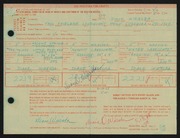 Entry card for Wiersba, Diane for the 1968 May Show.
