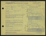Entry card for Izenour, Harry E. for the 1971 May Show.