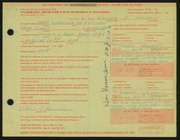 Entry card for Neumann, William A. for the 1971 May Show.
