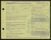 Entry card for Sanders, Clarence, Jr. for the 1971 May Show.