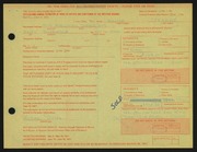 Entry card for Stearns, William P. for the 1971 May Show.