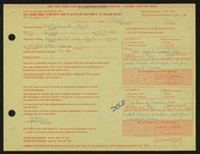 Entry card for Troy, Jack for the 1971 May Show.
