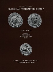 A Mail Bid Sale of the Classical Numismatic Group