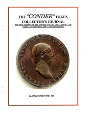 The "Conder" Token Collectors's Journal