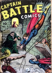 Captain Battle 3 by  Lev Gleason Comics / Comics House Publications.