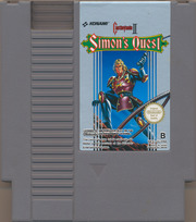 Castlevania II Simon's Quest (NES)   PAL   NES QU ...
