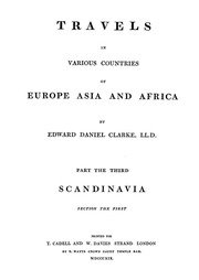 Edward Daniel Clarke, Travels in Various Countries...