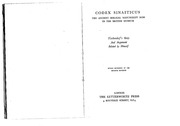 Codex Sinaiticus Tischendorf Free Download Borrow And