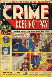 Crime Does Not Pay 078 by  Lev Gleason Comics / Comics House Publications.