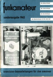 DDR   Funkamateur Sonderausgabe 1965