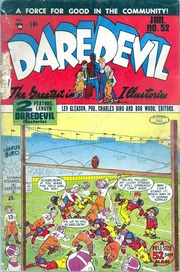 Daredevil Comics 052 by  Lev Gleason Comics / Comics House Publications.