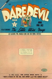 Daredevil Comics 082 by  Lev Gleason Comics / Comics House Publications.