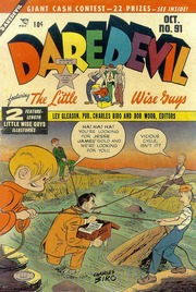 Daredevil Comics 091 by  Lev Gleason Comics / Comics House Publications.