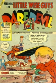 Daredevil Comics 112 by  Lev Gleason Comics / Comics House Publications.