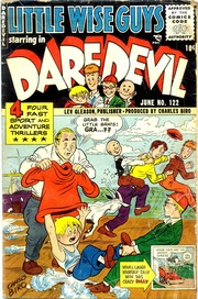 Daredevil Comics 122 by  Lev Gleason Comics / Comics House Publications.