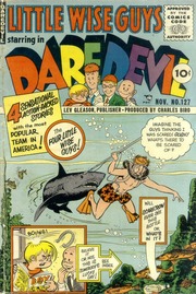 Daredevil Comics 127 by  Lev Gleason Comics / Comics House Publications.
