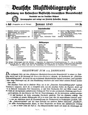 Deutsche Musikbibliographie (1943)