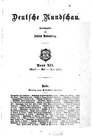 Deutsche Rundschau 019 1879