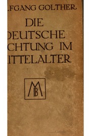 Cover of edition DieDeutscheDichtungImMittelalter2ed