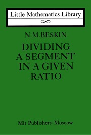 Dividing A Line Segment in Given Ratio (Little Mat