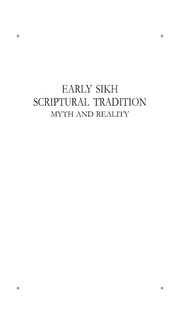Early Sikh Scripture