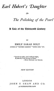 Earl Hubert's Daughter : Emily Sarah Holt (1836-1893) : Free Download ...
