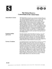 Federal Reserve: Central Bank of the United States