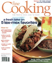 Fine Cooking Issue 073