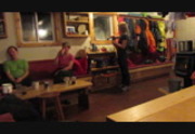 GAH Sunrise Lodge, ski touring trip.. cabin life movie..