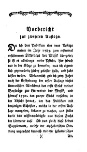 Gruber Litteratur der Musik 1792