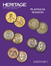 World & Ancient Coins Platinum Session