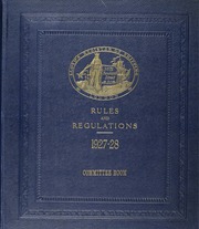 Lloyd’s Register Rules and Regulations 1927 1928
