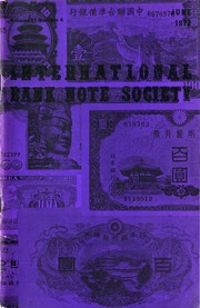 International Bank Note Society Journal (June 1972)