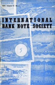 International Bank Note Society Journal (Issue 1, 1974)